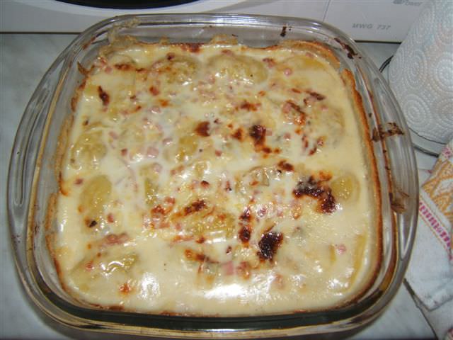 Patate con la besciamella