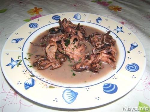 Moscardini affogati