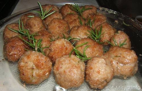 Polpettine al rosmarino