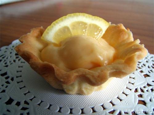 Cestini con crema al limone