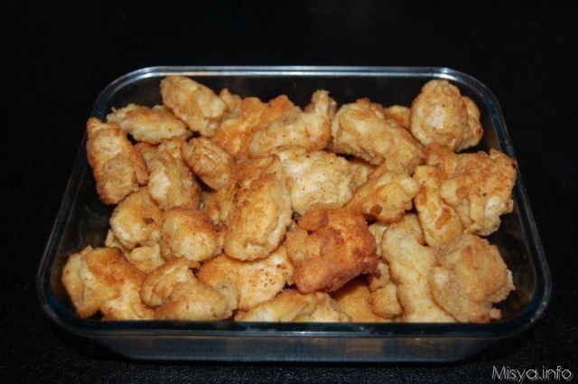 Pepite di pollo in pastella