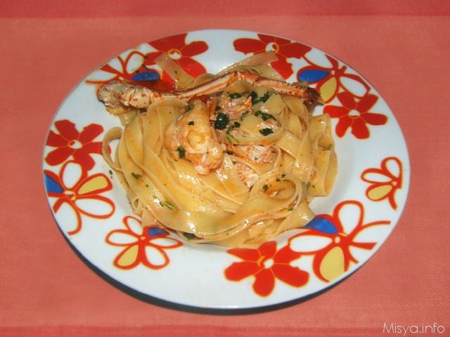Tagliatelle all'aragosta