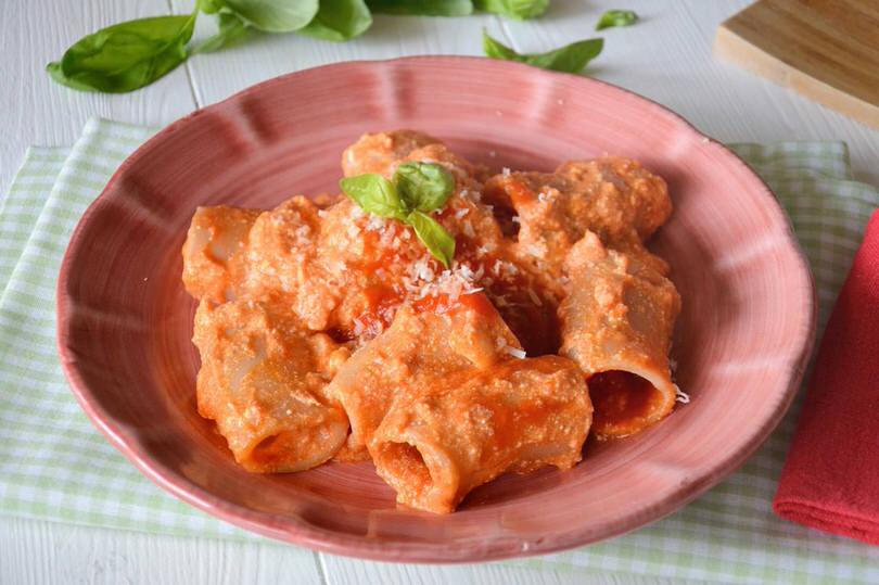 Paccheri con la ricotta