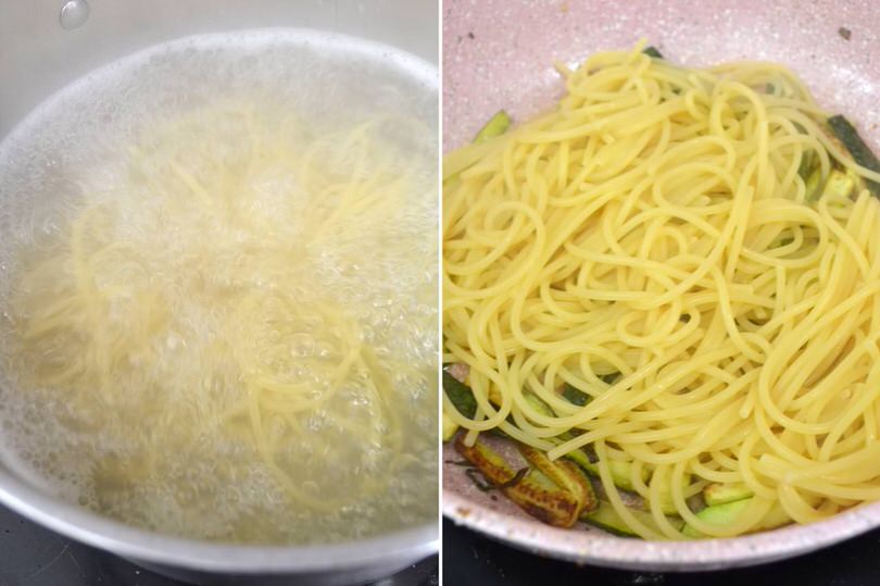 aggiungere pasta