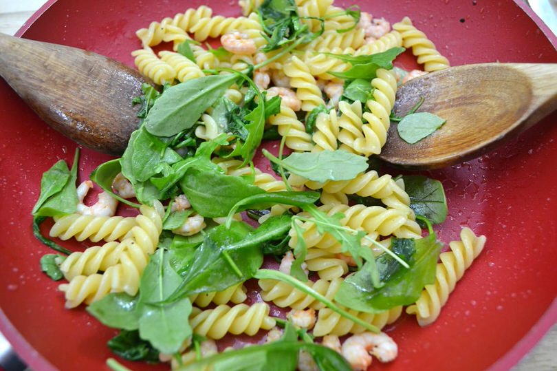mescolare pasta