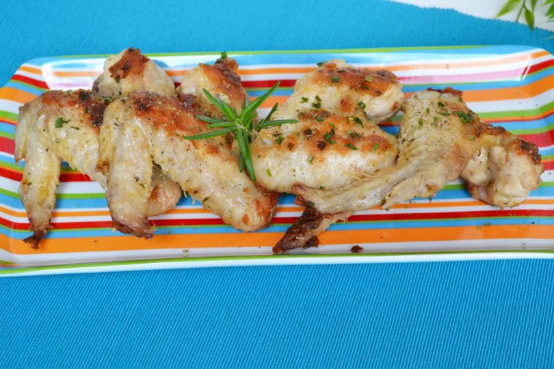 Ali di pollo in padella
