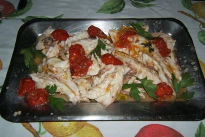 Cernia all'acqua pazza
