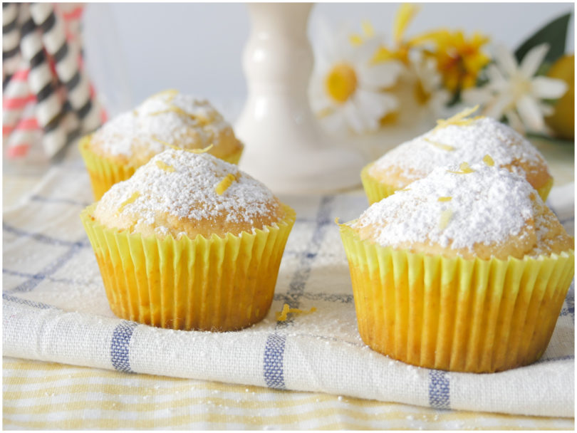 Muffin ricotta e limone