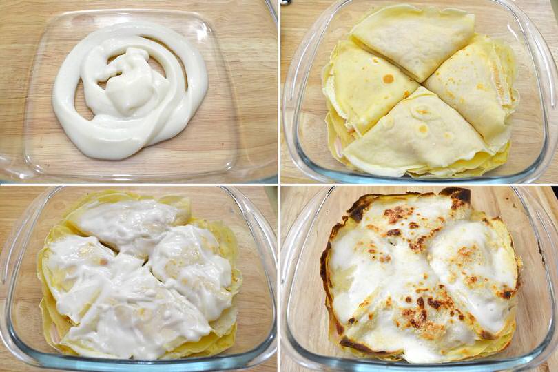 5 infornare crepes