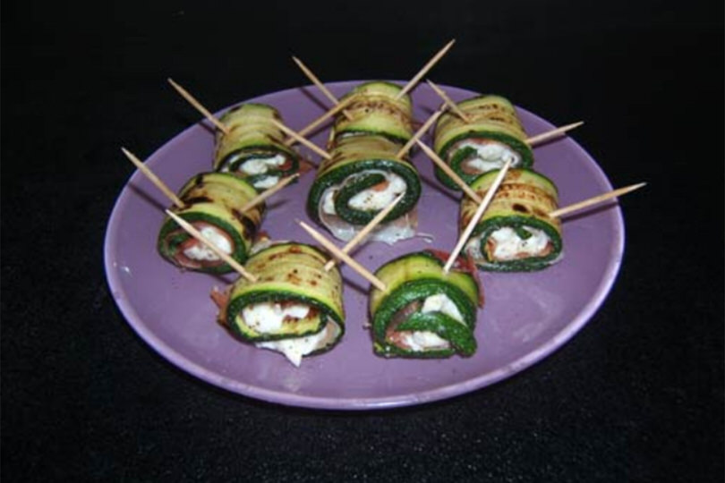 Involtini di zucchine