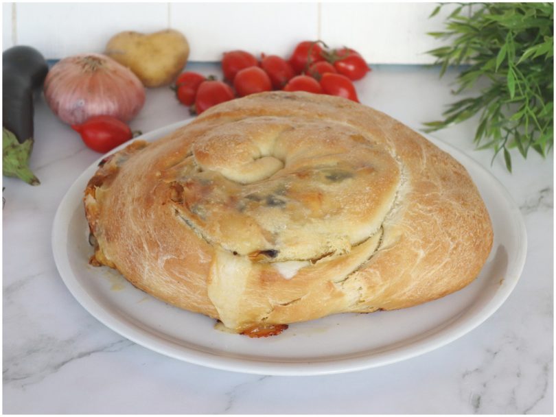 Brioche con verdure