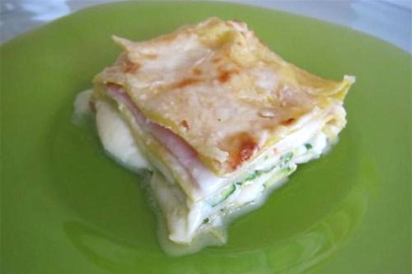 Lasagne bianche con zucchine