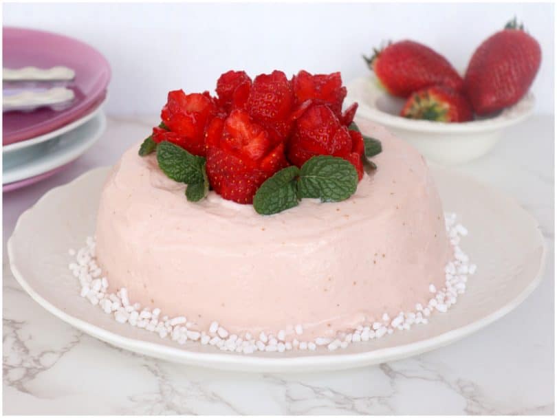 Bavarese alle fragole