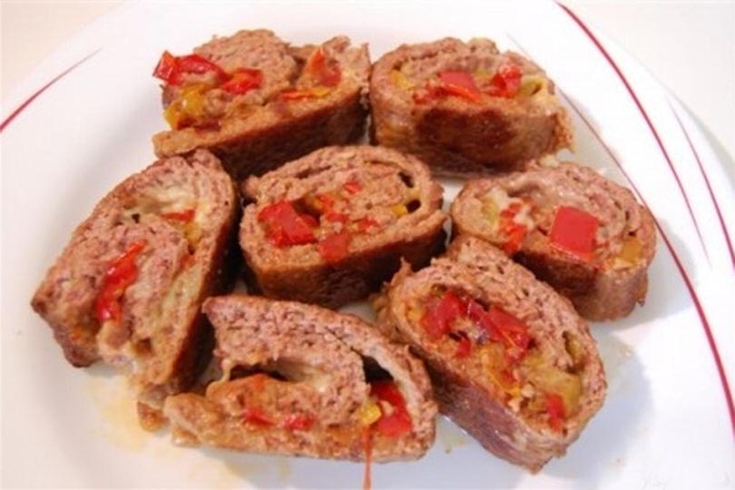 Polpettone ai peperoni