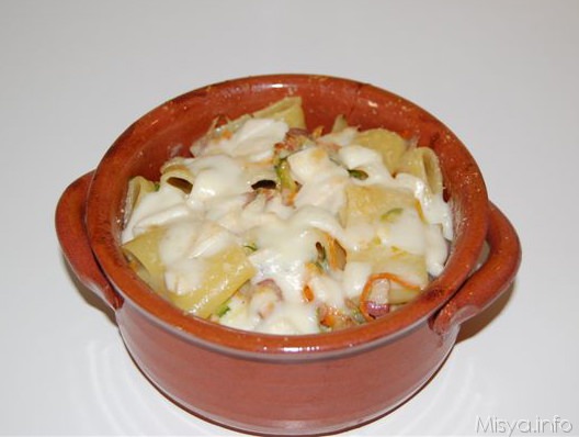 Calamarata zucchine e provola