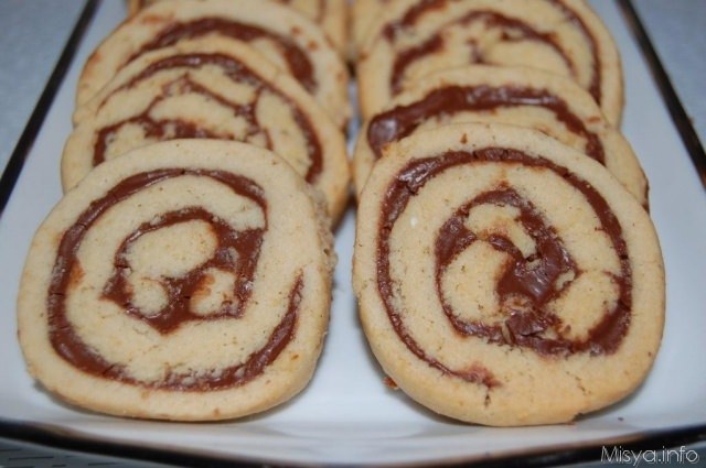Girandole di nocciola alla nutella