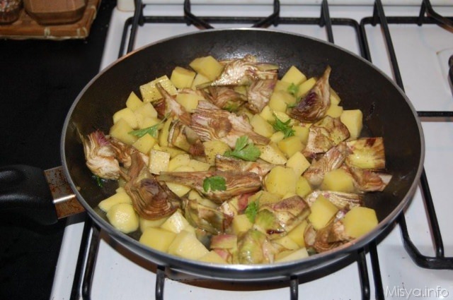 patate e carciofi
