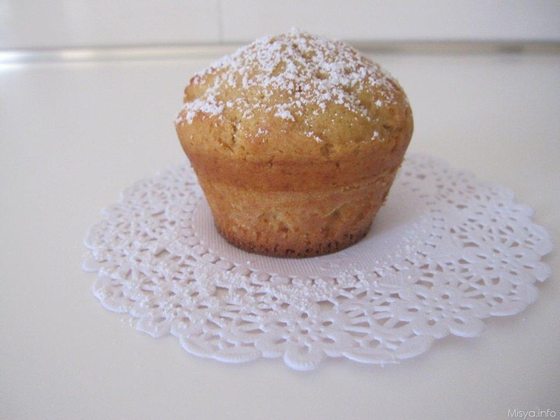 Muffin alla ricotta e caramello