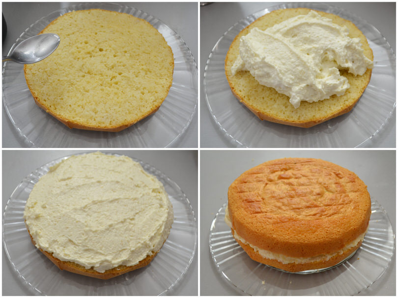 farcire torta raffaello