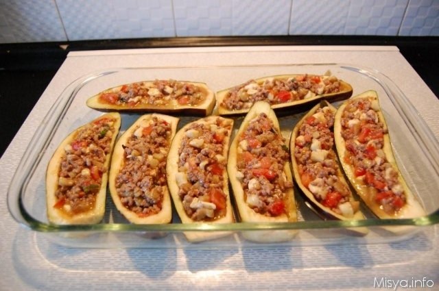 melanzane ripiene di carne