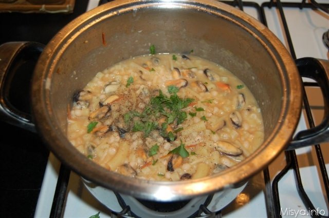 pasta e fagioli cozze