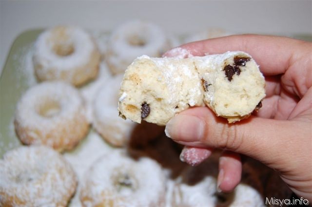 ciambelline gocce di cioccolato