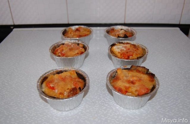 timballini alle melanzane