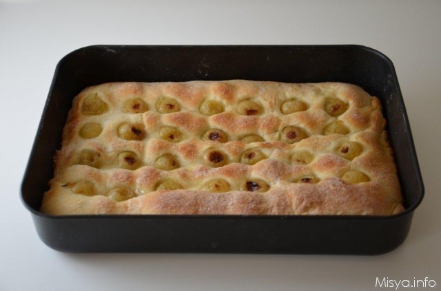 focaccia all'uva toscana
