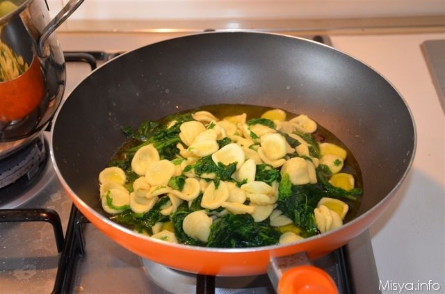 orecchiette e rape