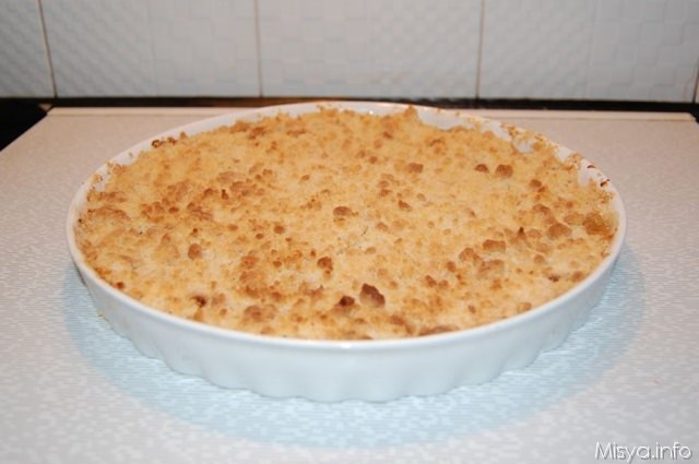 Apple crumble