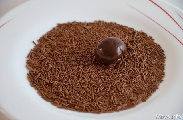 preparazione brigadeiro