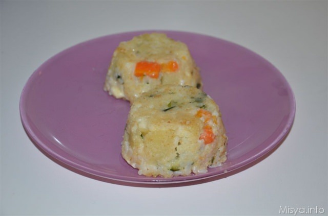 Timballini di riso e verdure