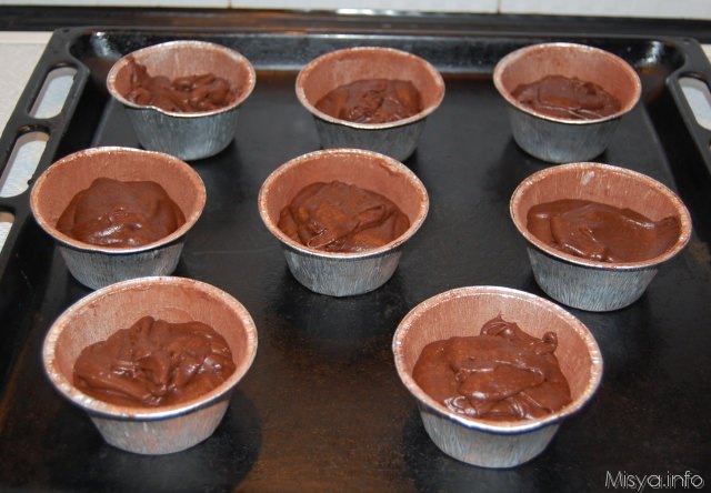 tortini morbidi al cioccolato