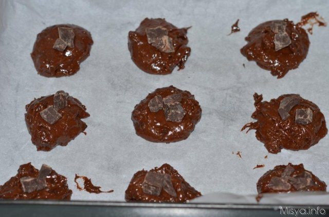 dark cookies