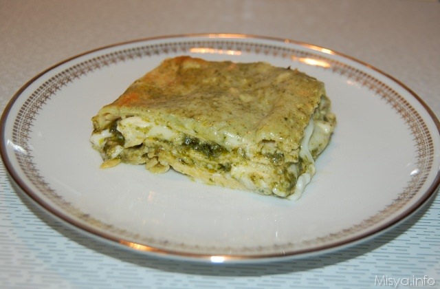 Lasagne al pesto
