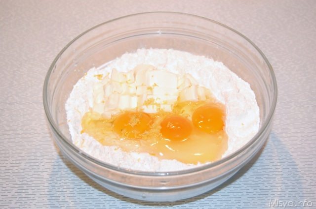 impasto peschine dolci