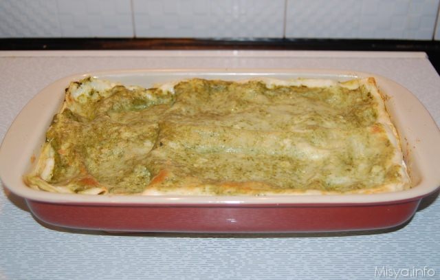 lasagne al pesto
