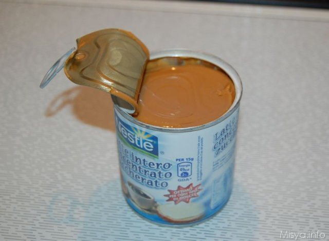 latte condensato