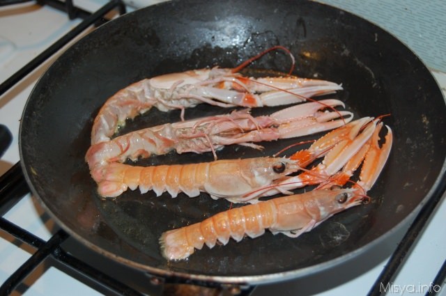 scampi in padella