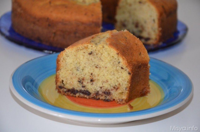 Ciambella al triplo cioccolato