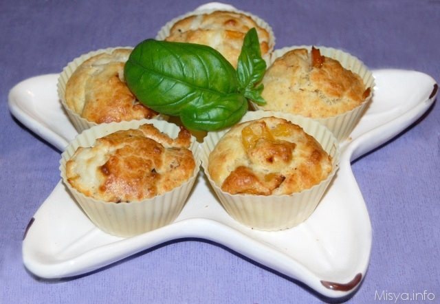 Muffin ai peperoni
