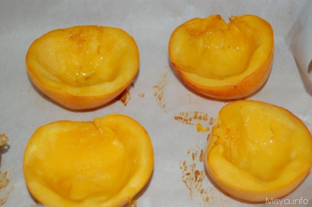 pesche cotte