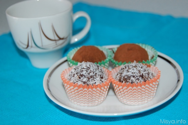 Simil tartufi al cioccolato