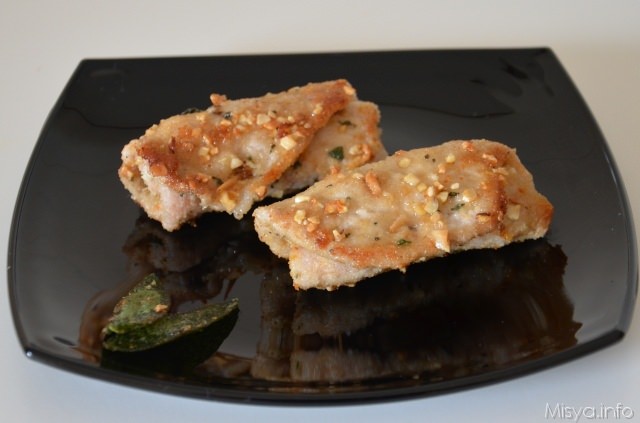 Involtini di vitello alle nocciole
