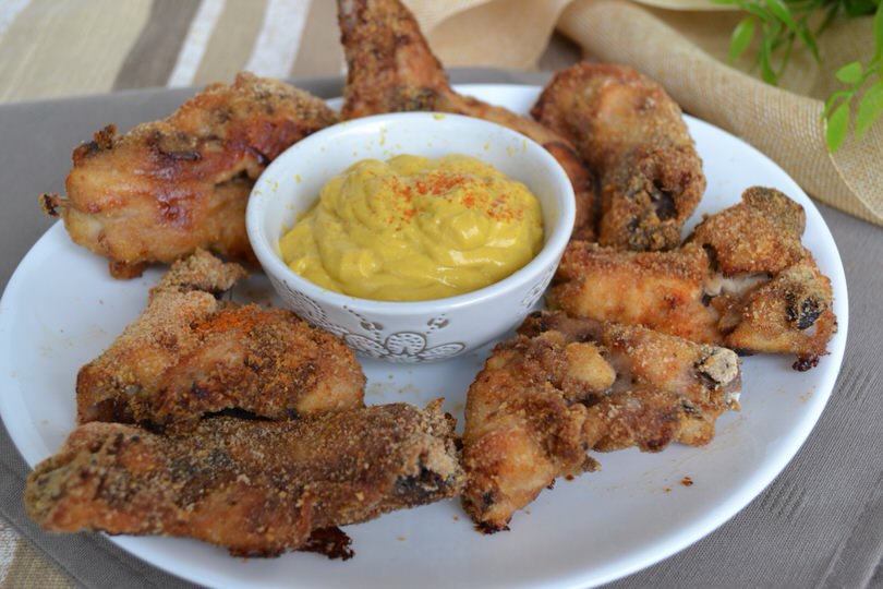 Ali di pollo al forno