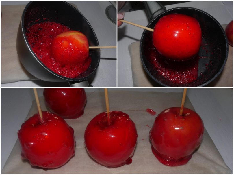caramellare le mele
