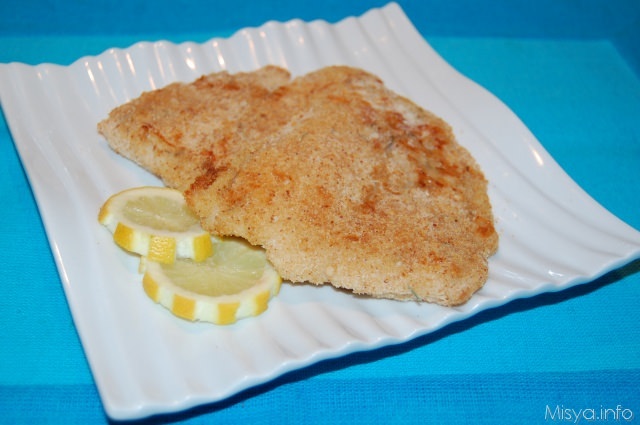 Filetti di pesce impanati al forno