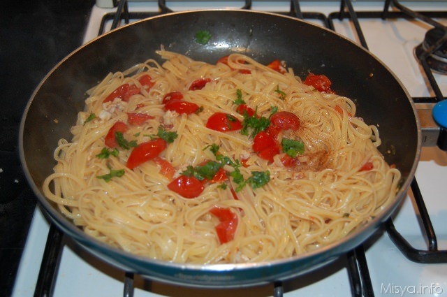linguine con le cicale