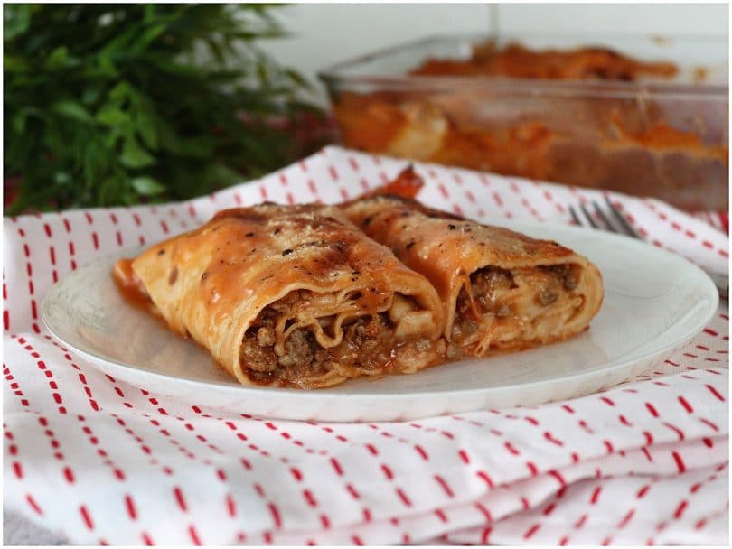 Cannelloni di crepes