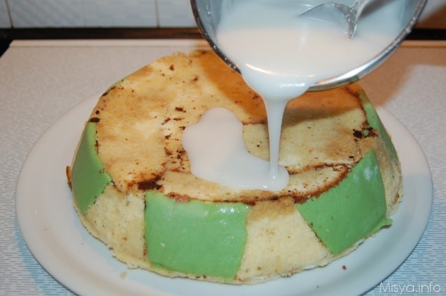 glassare la cassata